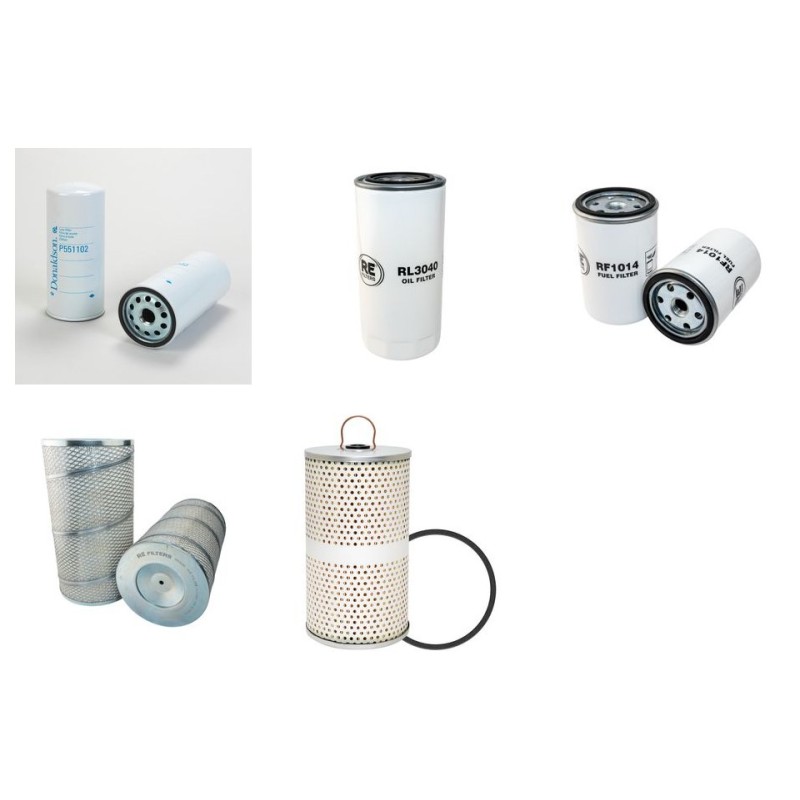 DEUTZ M 1300 H Filter Service Kit w/Deutz BF6/F6L913 Eng.