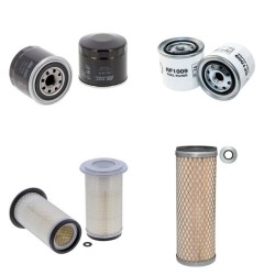 Komatsu PC90-1 Filter Service Kit Air, Oil, Fuel Filters