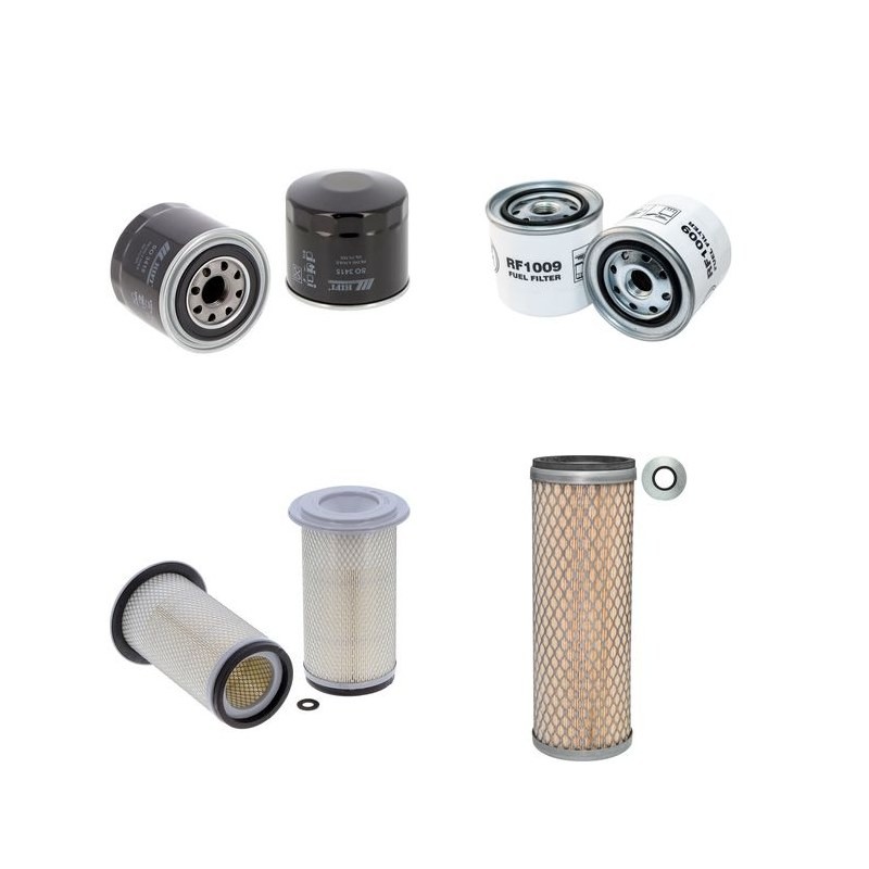 Komatsu PC90-1 Filter Service Kit Air, Oil, Fuel Filters