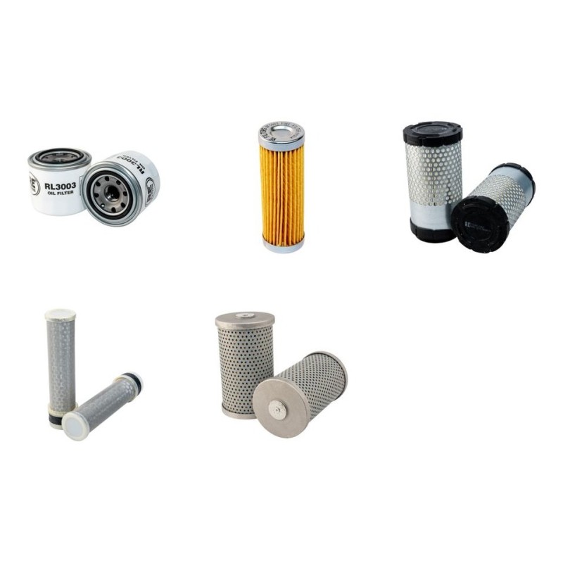 Kubota KH008  Filter Service Kit Including Hydraulic Filter