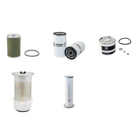 MASSEY FERGUSON MF 154F Filter Service Kit w/Perkins Diesel Eng.