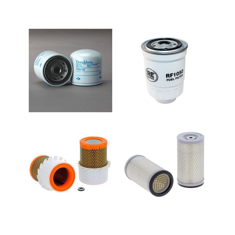 Filter Kit for Doosan D15S-5  Air Oil Fuel Filters with Cummins A2300ESerial No Engine