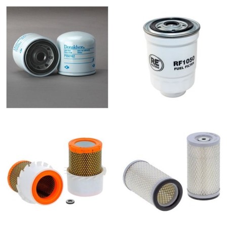 DOOSAN D 15 S-5 Filter Service Kit Air Oil Fuel Filters w/Cummins A2300ESN Eng.
