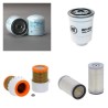 DOOSAN D 15 S-5 Filter Service Kit Air Oil Fuel Filters w/Cummins A2300ESN Eng.