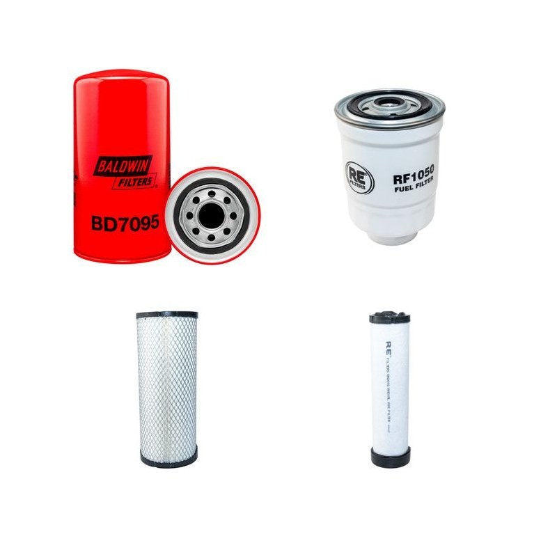 DOOSAN D 25 S-2 Filter Service Kit Air Oil Fuel Filters w/Daewoo  Eng.