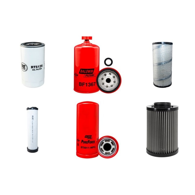 NEW HOLLAND LM 1133 Filter Service Kit w/4TC 4.5 Eng.