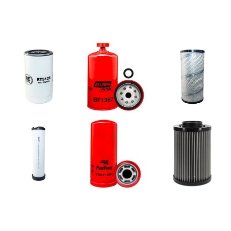 NEW HOLLAND LM 1133 Filter Service Kit w/4TC 4.5 Eng.