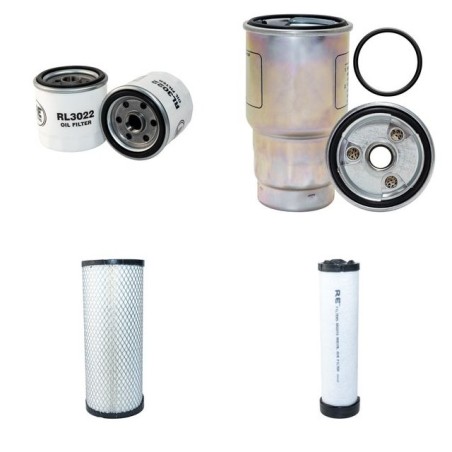 Filter Kit for Doosan D30S  with Cummins B33 Engine