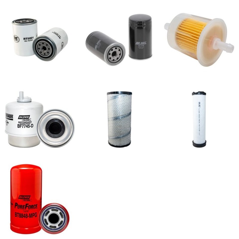 Filter kit for New Holland LX985 with 5.0L Engine