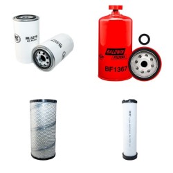 NEW HOLLAND U 80B Filter Service Kit Air Oil Fuel Filters w/445T Eng.