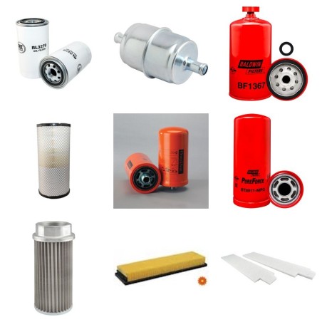 Filter kit for New Holland W110TC with 4.5L Engine