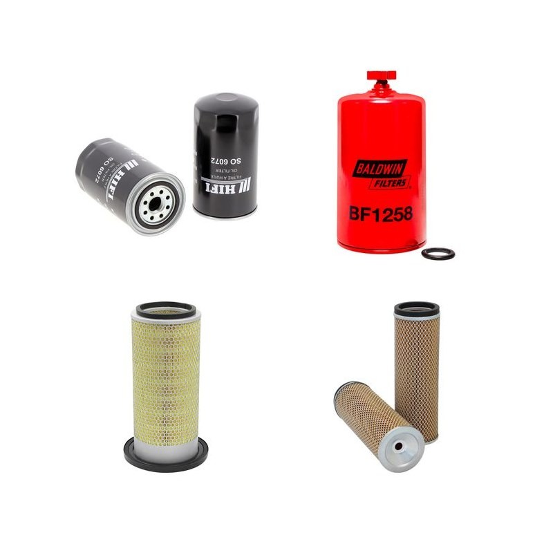 DOOSAN D 70 S Filter Service Kit Air Oil Fuel Filters w/Daewoo D1146 Eng.