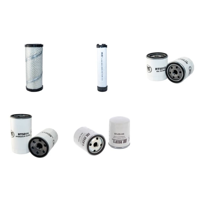 NEW HOLLAND TC 34DA Filter Service Kit w/Shibaura 16L Eng.