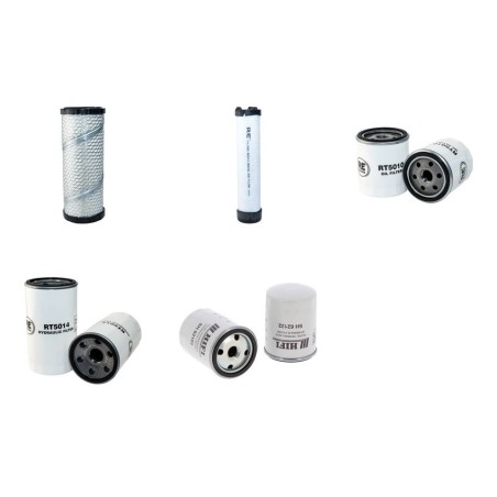 Filter kit for New Holland TC34DA with Shibaura 16L Engine