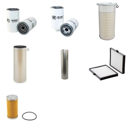 DOOSAN DH 130 LC V Filter Service Kit with Daewoo Eng