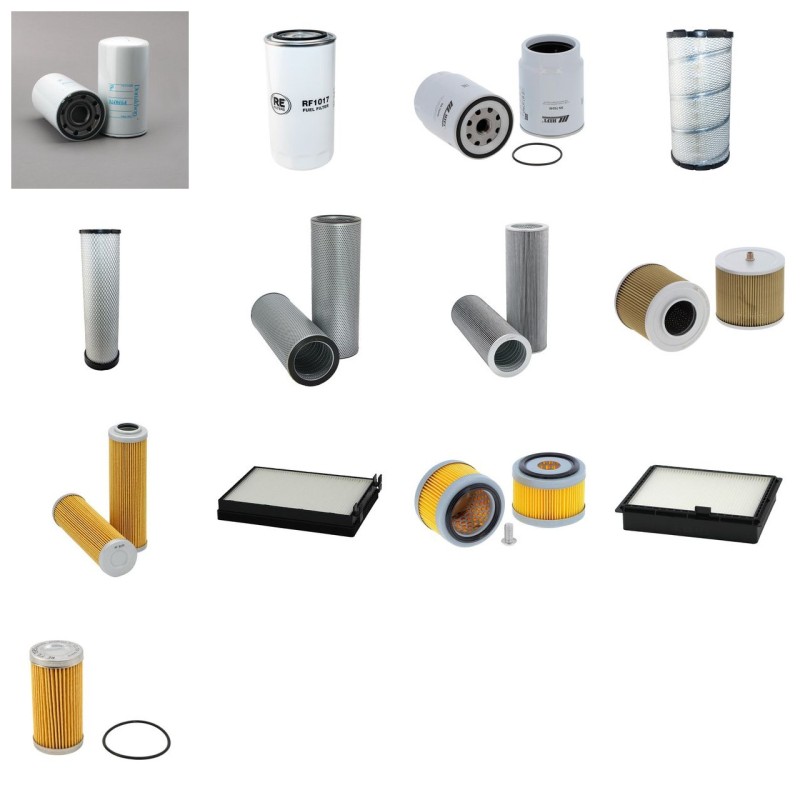 Filter Kit for Doosan DX140LC-3  with Doosan DL06K Engine