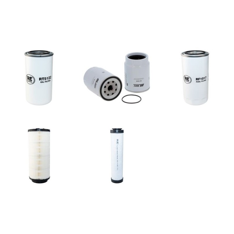 DOOSAN DX 140 LCR Filter Service Kit Air Oil Fuel Filters w/Cummins QSB4.5 Eng.