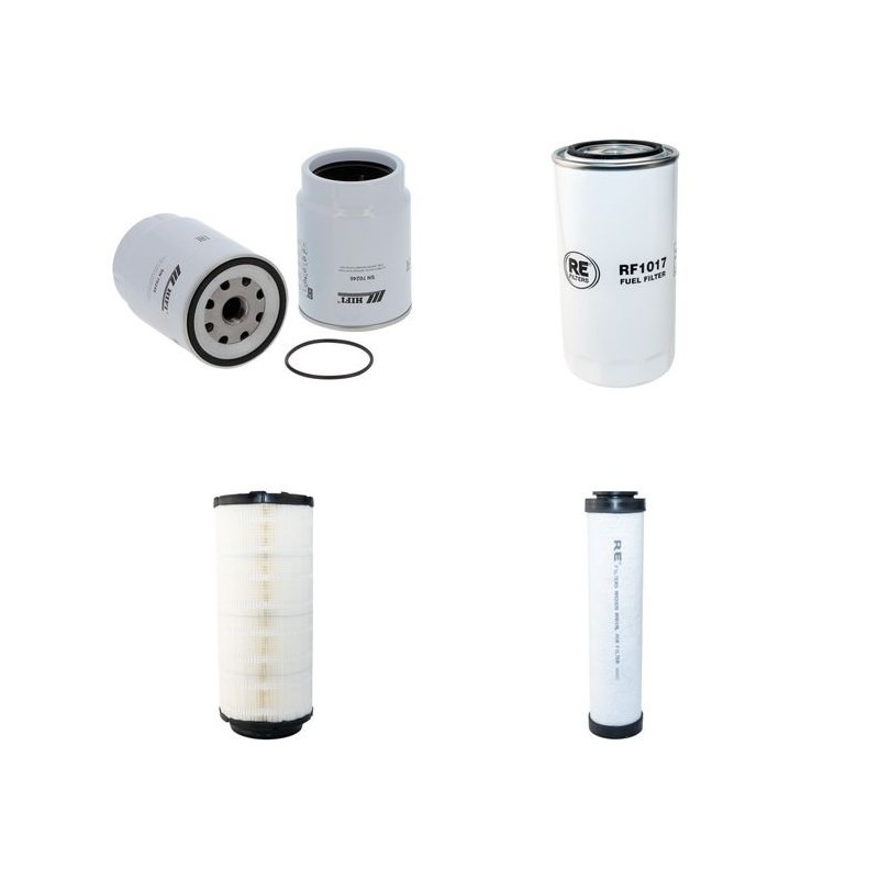 Filter Kit for Doosan DX140R  with Cummins Qsb45 Engine 2009-