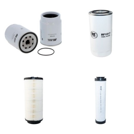 Filter Kit for Doosan DX140R  with Cummins Qsb45 Engine 2009-