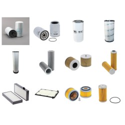 DOOSAN DX 140 W Filter Service Kit w/Daewoo DL06 Eng.   YR  2009-