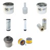 DOOSAN DX 27 Z Filter Service Kit with Yanmar 3Tnv88-Sdb Eng 2008-
