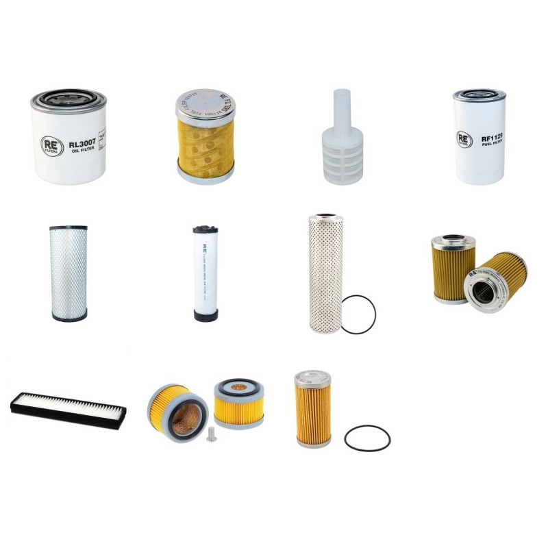 DOOSAN DX 55 Filter Service Kit with Yanmar 4Tnv98 Eng 2009-