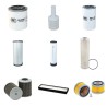 DOOSAN DX 60 R Filter Service Kit with Yanmar 4Tnv98 Eng 2009-