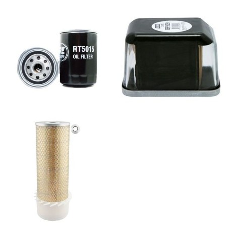Filter Kit for Doosan E20XWJD  with John Deere Engine