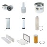 DOOSAN E 55 W Filter Service Kit w/Yanmar 4TNV98E Eng.   YR  2009-
