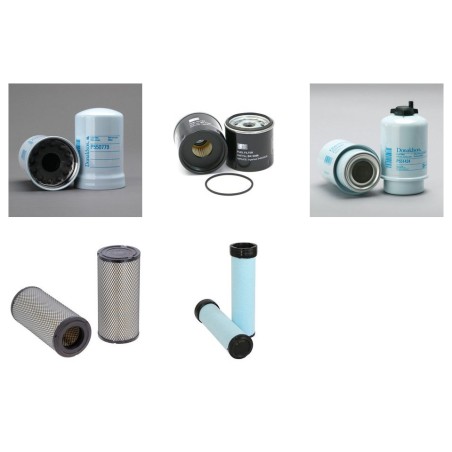 DOOSAN G 125 Filter Service Kit w/JOHN DEERE 6068HF Eng.