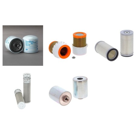 Filter Kit for Doosan G15S-2  with Doosan G420/4G63MMC Engine Year 2006-