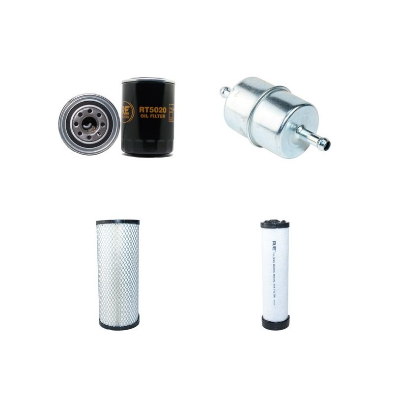 Filter Kit for Doosan G30S-3  Air Oil Fuel Filters with HERCULES Engine