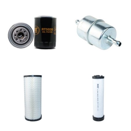 Filter Kit for Doosan G30S-3  Air Oil Fuel Filters with HERCULES Engine