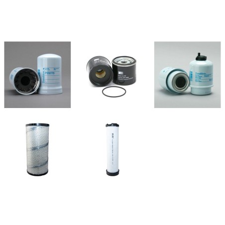 Filter Kit for Doosan G550A  with John Deere 4045Hf Engine