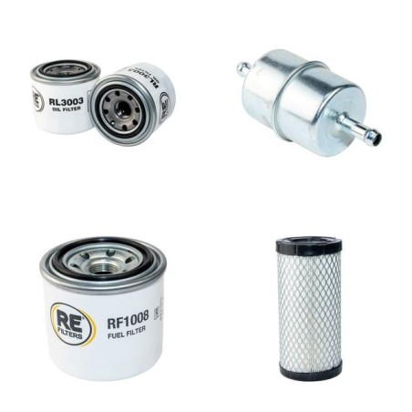 DOOSAN L 6E-4MH Filter Service Kit with Kubota D905E2Bgtii Eng