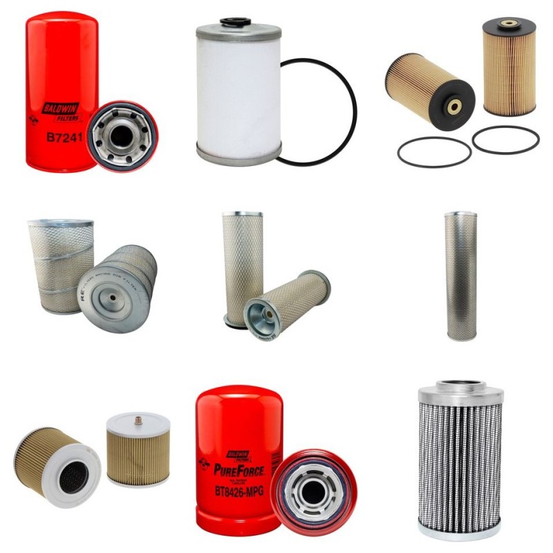 DOOSAN MEGA 300 III Filter Service Kit w/Daewoo D2366T Eng.