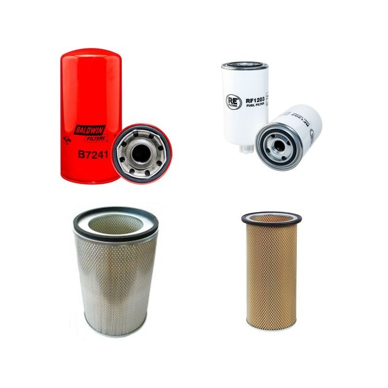 DOOSAN MEGA 300 V Filter Service Kit w/Daewoo  Eng.