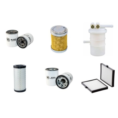 DOOSAN SOLAR 018 VT Filter Service Kit w/Mitsubishi L3E Eng. Serial No 30001-30102