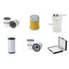 Filter Kit for Doosan Solar 018VT  with Mitsubishi L3E Engine Serial No 30001-30102