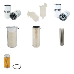 DOOSAN SOLAR 140 LC-V Filter Service Kit w/Daewoo DB58T Eng.   YR  2006-