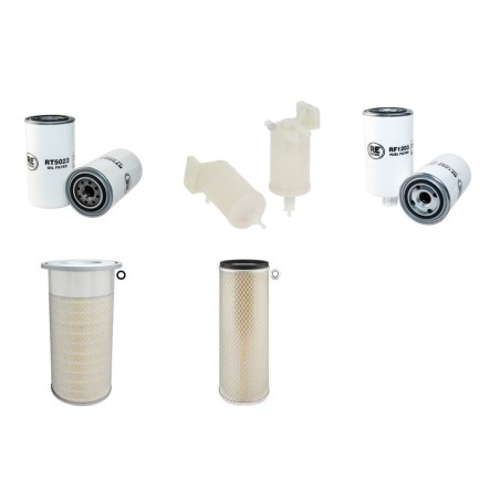 Filter Kit for Doosan Solar 140LC-V  with Daewoo DB58T Engine Year 2006-