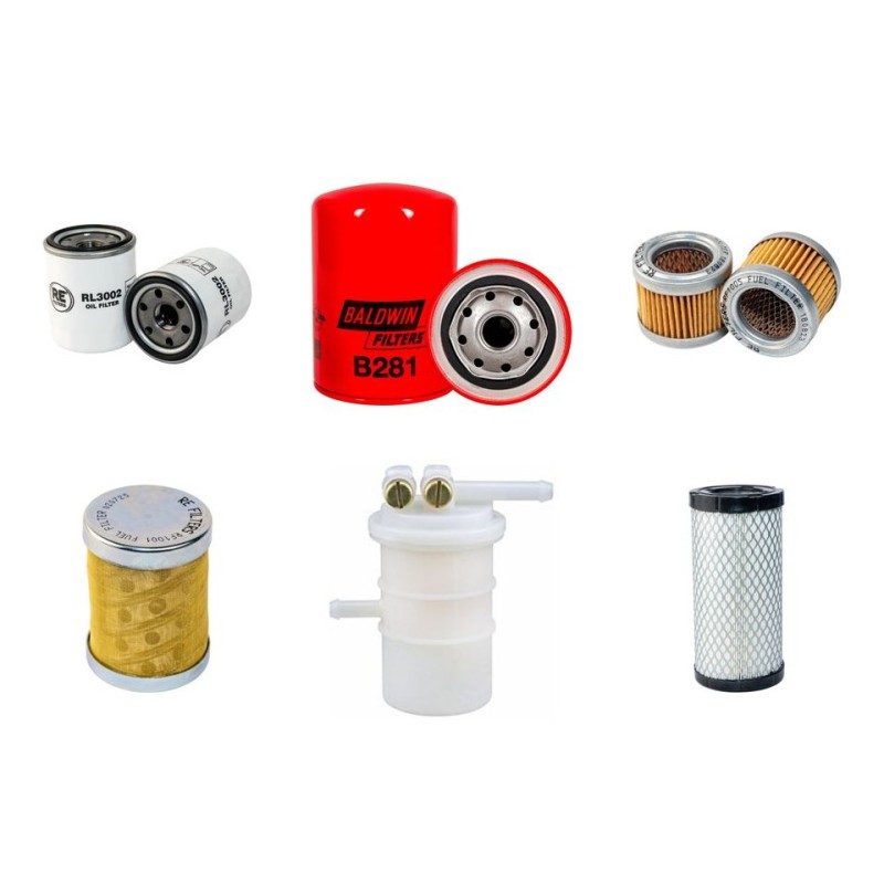 DAEWOO SOLAR 15 PLUS Filter Service Kit w/Mitsubishi L3E Eng.   YR  2004-