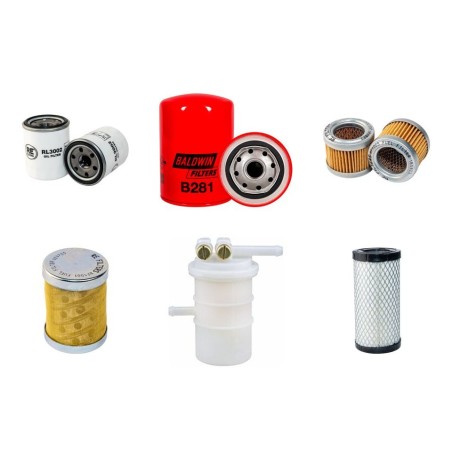 DAEWOO SOLAR 15 PLUS Filter Service Kit w/Mitsubishi L3E Eng.   YR  2004-