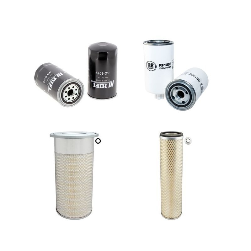 Filter Kit for Doosan Solar 160W-V  with Daewoo Engine