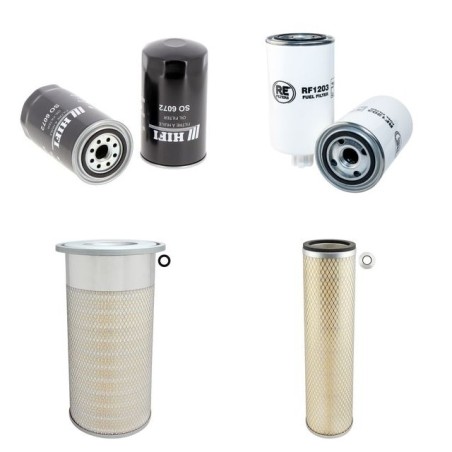 Filter Kit for Doosan Solar 160W-V  with Daewoo Engine