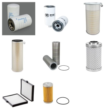 DOOSAN SOLAR 200 W V Filter Service Kit w/Cummins  Eng.   YR  2004-