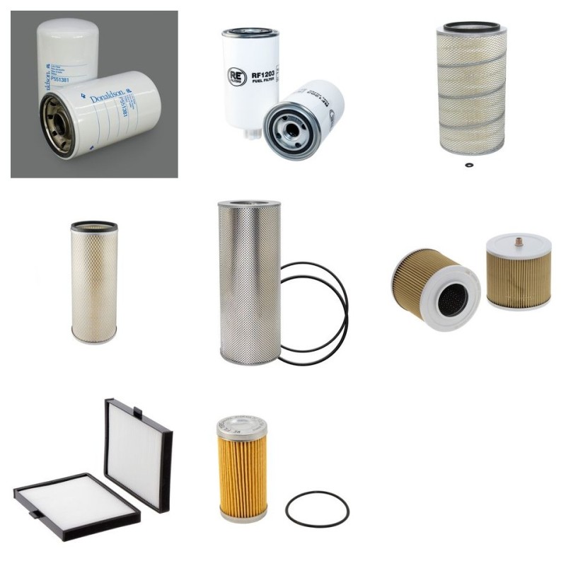 Filter Kit for Doosan Solar 250LC-V  with Daewoo Engine