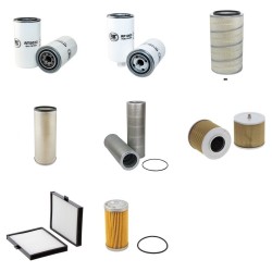 Doosan Solar 255LC-V Filter Service Kit with Daewoo Engine