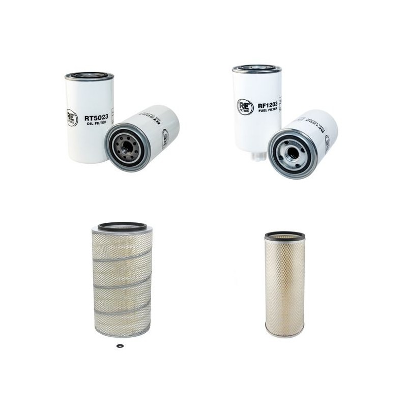 DOOSAN SOLAR 255 LC-V Filter Service Kit Air Oil Fuel Filters w/Daewoo  Eng.   YR  2005-