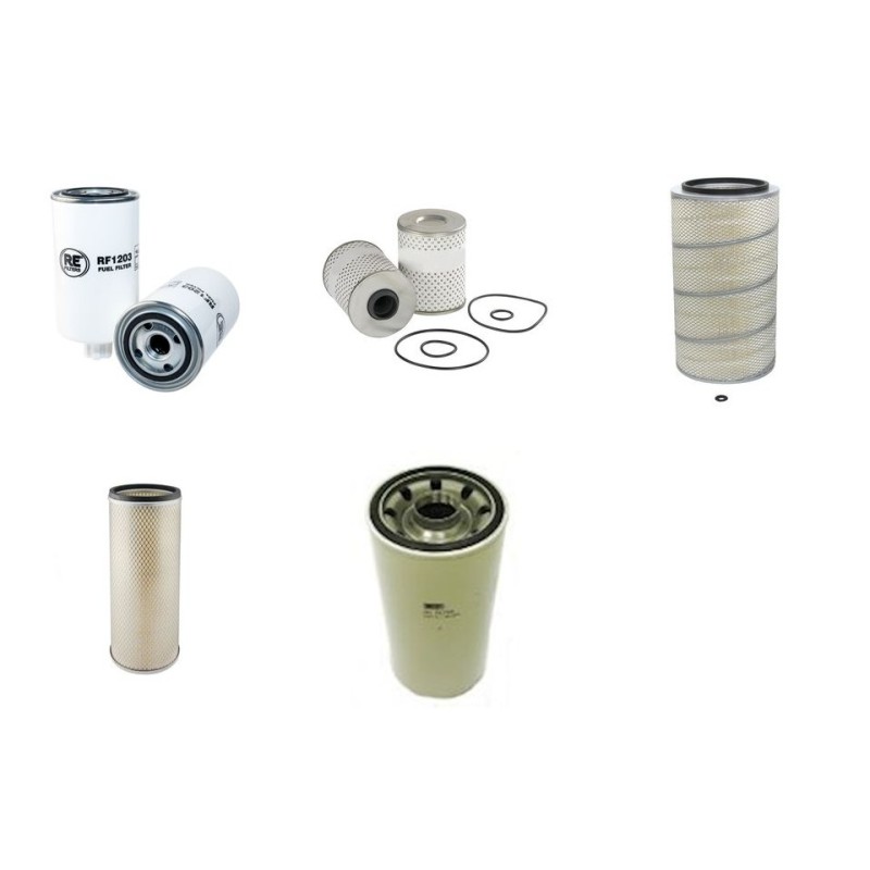 Filter Kit for Doosan Solar 340LC-V  with Doosan Engine